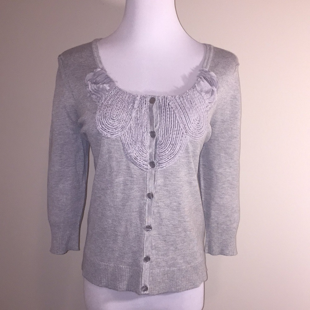 RED Petite brand Grey Sweater